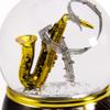 Music Theme Saxophone with Painted Base Musical Water/Snow Globe - Many Songs to Choose - Unforgettable view 2