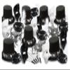 Beistle New Years Hats, Full, Black/White view 1