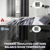 BGment Blackout Curtains for Bedroom - Grommet Thermal Insulated Room Darkening Curtains for Living Room, Set of 2 Panels (38 x 54 Inch, Dark Grey) view 4