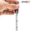 SAMSFX Tape Measure Retractor Fly Fishing Zinger Retractors Carabiner Style Clip on Back Tether Tools Badge Holder (2PCS in Pack) view 2
