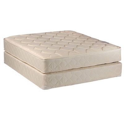 Dream Solutions USA Comfort Classic (King Size) Double-Sided Gentle Firm Mattress Set with Bed Frame Included - Spine Support, Foam, Orthopedic Type, Longlasting