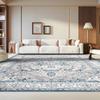 SAFAVIEH Area Rug 8x10 - Brentwood Collection - Large - Light Grey & Blue, Medallion Distressed Design, Non-Shedding & Easy Cleaning, Ideal for Living Room, Bedroom, Office, Dining Space (BNT851G) view 1