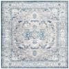 SAFAVIEH Area Rug 8x10 - Brentwood Collection - Large - Light Grey & Blue, Medallion Distressed Design, Non-Shedding & Easy Cleaning, Ideal for Living Room, Bedroom, Office, Dining Space (BNT851G) view 3