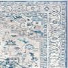 SAFAVIEH Area Rug 8x10 - Brentwood Collection - Large - Light Grey & Blue, Medallion Distressed Design, Non-Shedding & Easy Cleaning, Ideal for Living Room, Bedroom, Office, Dining Space (BNT851G) view 4