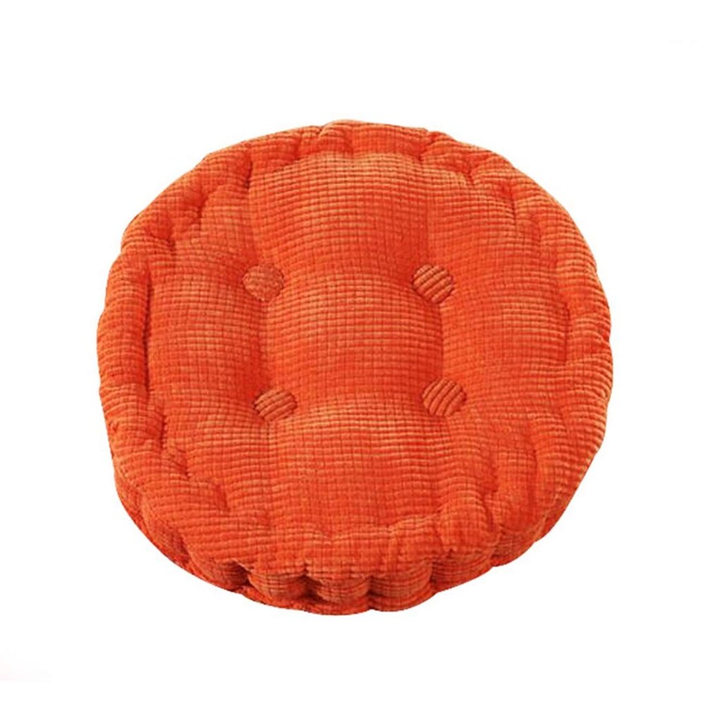 Stormeagle Round Thick Soft Chair Pads Warm Corduroy Cushions Tufted Seat Cushions Pillows Office Pad 14" D.