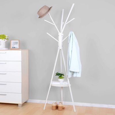 Panet coat rack Floor free standing coat rack Hall coat rack wrought iron living room coat rack (Color : B)