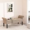 annjoe Storage Ottoman Bench Bedroom Bench Bed Entryway Hallway Chest, Footrest, Padded Seat view 4