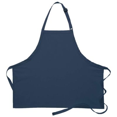 DayStar Apparel 200NP No Pocket Bib Apron, Navy