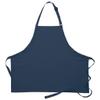 DayStar Apparel 200NP No Pocket Bib Apron, Navy view 1