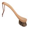Redecker Curved Dish Brush, Natural Union Plant Fiber Bristles, Ergonomic Design with Oiled Beechwood Handle, 9-1/4 Inches, Single Unit, Made in Germany view 1