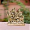BHARATHAAT Shiva Parivar/Family Brass Collectible Handicraft Art by Bharat HaatBH06735 view 1