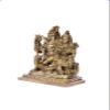 BHARATHAAT Shiva Parivar/Family Brass Collectible Handicraft Art by Bharat HaatBH06735 view 3