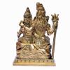 BHARATHAAT Shiva Parivar/Family Brass Collectible Handicraft Art by Bharat HaatBH06735 view 4