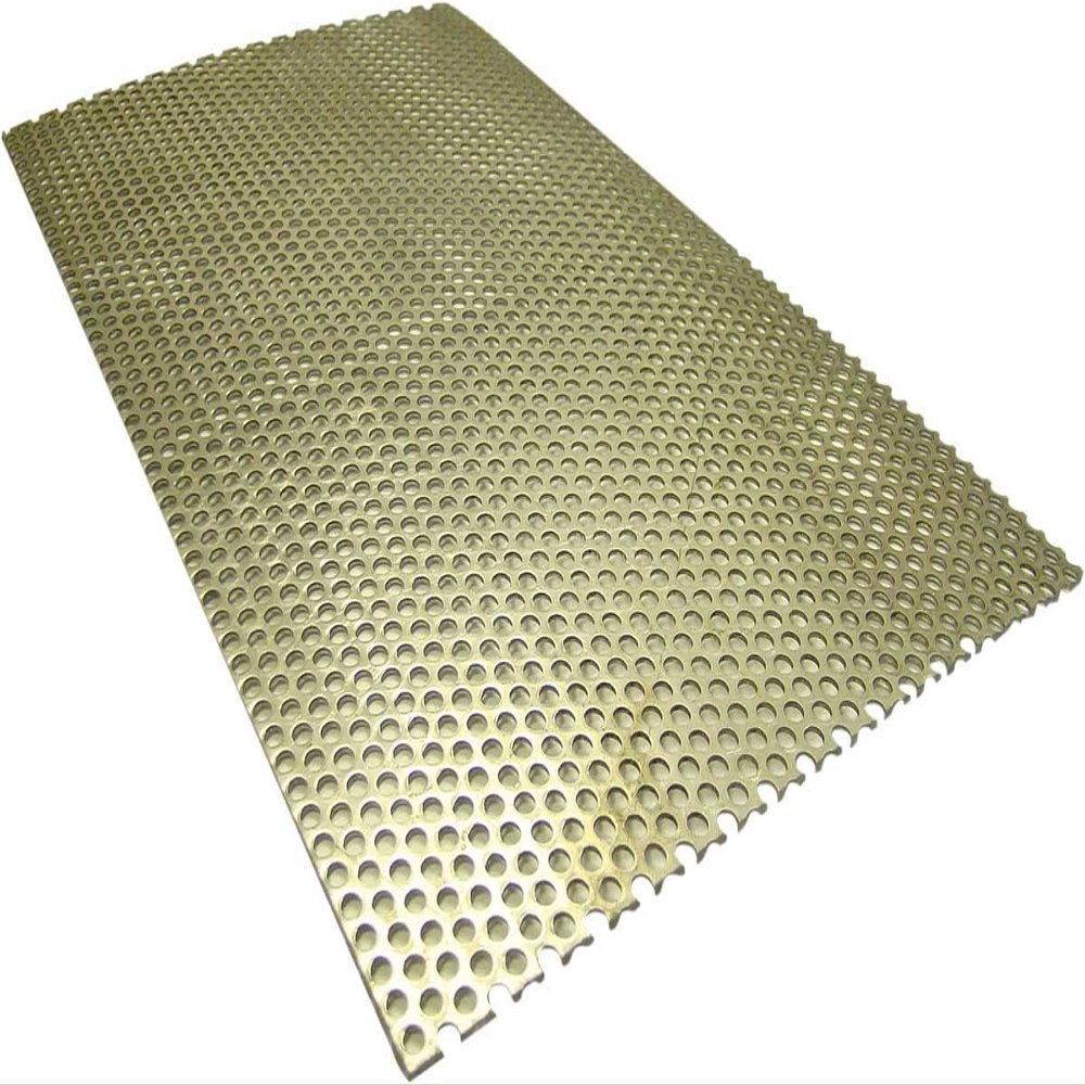 LA Choppers Perforated Baffling Sheet - 6in. x 10in. - LA-1201-00