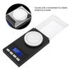 Digital Milligram Jewelry, LED Digital Display Mini Portable High Precision 0.001g Pocket Jewelry with Calibration Weights Tweezers and Weighing Pans (100g) view 3