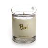 Halloween Decor Boo! Gold Script Scented Candle, Cozy Toasted Smores Scented, Premium Natural Soy Blend Wax Jar Candle, 11 oz, Clean Burning, Aromatherapy Spa Candle - Lune Candle Co. view 1
