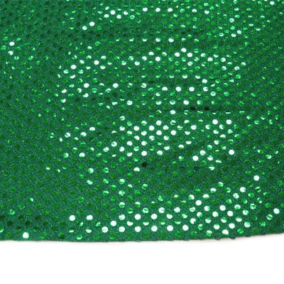lovemyfabric Faux Sequin Mesh Fabric Shiny Dot Confetti Photography Backdrop/Stage Backdrop, Drape, Curtain Panel for Wedding, Special Events Wall and Window Decor (Green, 44X96 Inch)