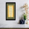 Invictus Poem by William Earnest Henley - Inspirational Classic Gold 8x10 Print view 3