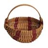 Amish Handmade Medium Melon Basket (RED) view 2