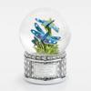 Things Remembered Personalized Engraved Jeweled Dragonfly Musical Snow Globe (Free Customization), Plays Flower Song Music view 2