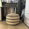 KOUBOO Extra-Large Rattan Belly, Natural-Black Storage Basket view 2