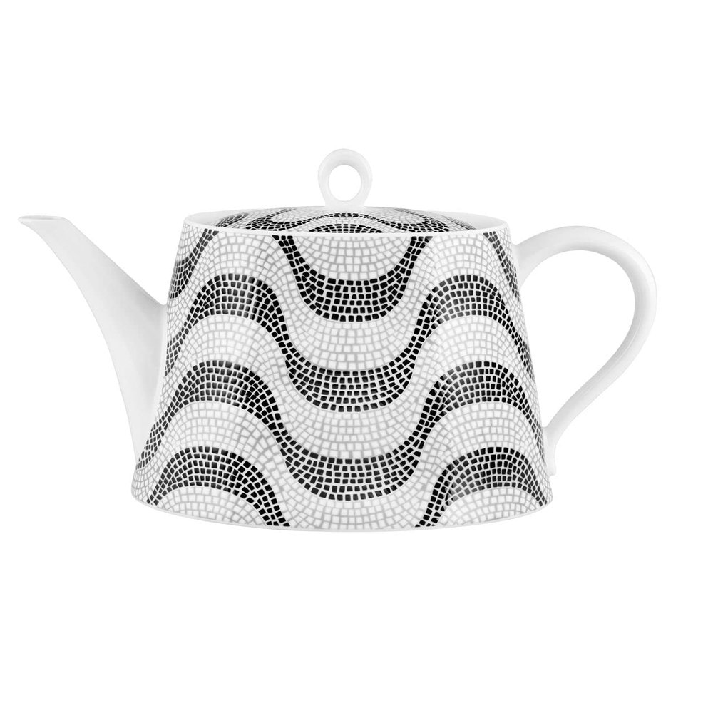 Vista Alegre Porcelain Portuguese Cobblestone Tea Pot