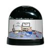 PrintedPerfection.com Personalized Video Gamer - Male Snow Globe Gift view 1