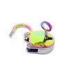 Honbay Cute Colorful Mini Padlock Lock with Key - for Jewelry Box, Purse, Handbag, Backpacks, Cabinet, Treasure Chest, Suitcases, Lockers, Letter Box, Diary, Notebook, etc view 4