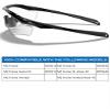 Replacement Nosepieces Nose Pads for Oakley M2 Frame | M2 Frame XL Sunglass - Gray + Blue view 3