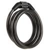 BRINKS 5 Ft Bike Lock Cable with Preset Combination, Vinyl Covered Bike Lock Combination Cable for Outdoor Use view 1