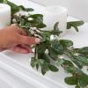 Artificial Frosted Mistletoe Garland view 3