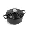 BK Bourgogne Enameled Cast Iron Induction 4.4QT Nonstick Dutch Oven, PFAS Free, Dishwasher Safe, Jet Black view 1