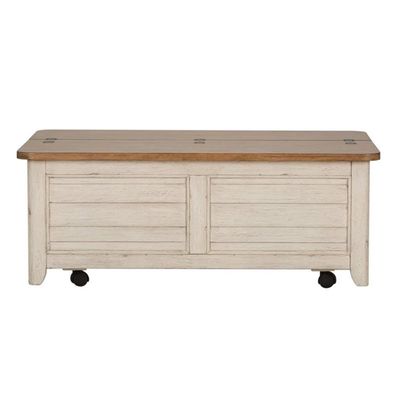 Liberty Furniture Farmhouse Reimagined Storage Trunk