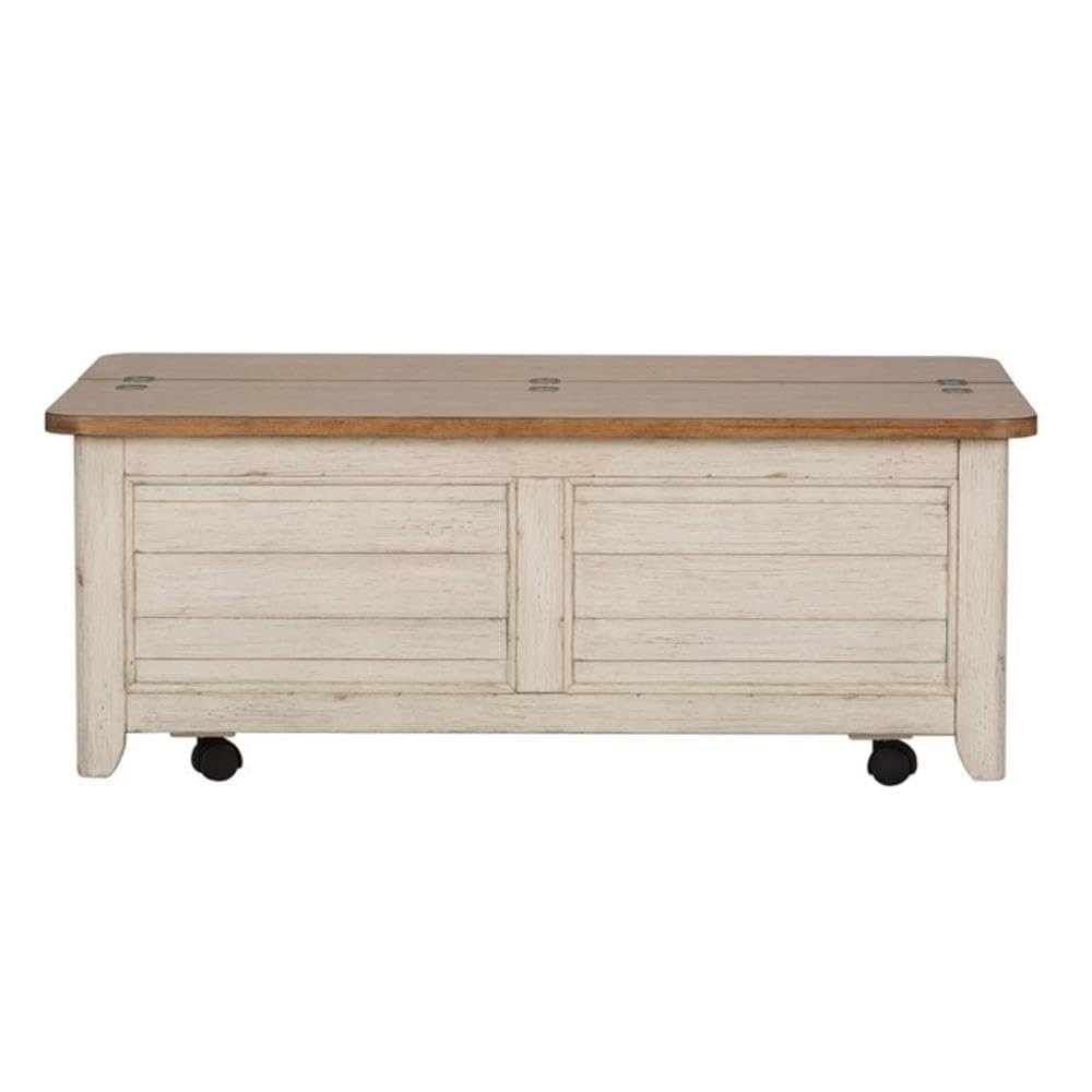 Liberty Furniture Farmhouse Reimagined Storage Trunk