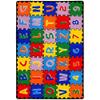 Champion Rugs Large Classroom Rugs Kids Alphabet (A-Z and 1-9) Puzzle Area Rug Non Slip Gel Backing (8 Feet X 10 Feet) view 3