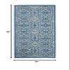 Nourison Home Jubilant Floral Ivory/Blue 2' x 4' Area Rug, Easy Cleaning, Non Shedding, Bed Room, Living Room, Dining Room, Kitchen (2x4) view 2