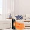 COSTWAY Ceramic Space Heater, Oscillating Tower Heater, Portable Infrared Heater Fan Indoor Use with Remote, Digital Thermostat, 12H Timer 1500/1000 Watt Quiet and Fast Heating view 2