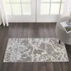 Nourison Home Jubilant Grey 2' x 4' Area Rug - Easy Clean, Non Shedding, Bed Room, Living Room, Dining Room, Kitchen (2' x 4') view 2