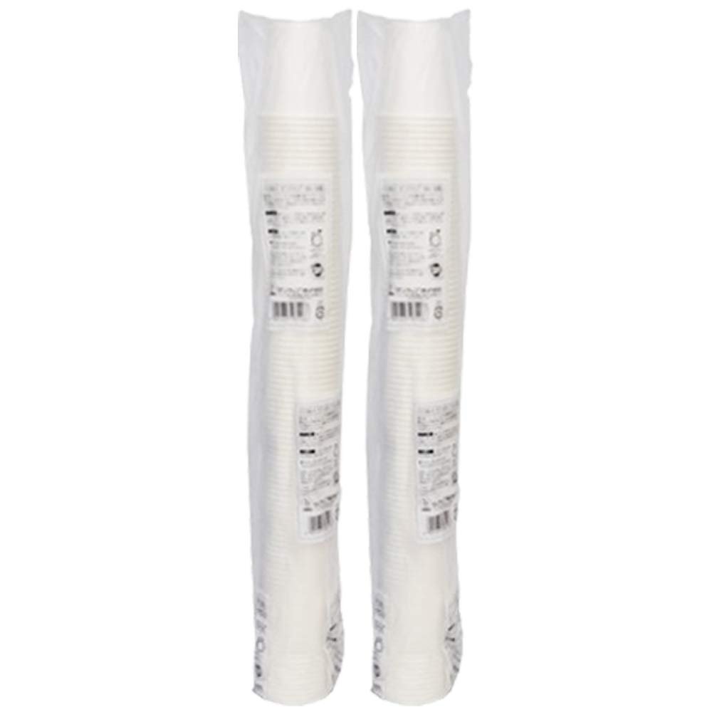 Sunnap Paper Cups, 5.3 fl oz (150 ml), Small Size, 200 Pieces (100 Packs x 2 Sets), Disposable Cups, Paper Cups