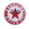 American Art Decor Dome Shaped Metal Wall Art Sign - Retro Room Decor for Bar, Man Cave, Garage, Game Room, Bedroom & More (Texaco, 15.5 x 15.5 x 1) view 4