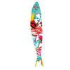 Bordallo Pinheiro + Sardine + I Love Summer by Sandra Sofia Santos + H 1" W 7" L 1" + Multicolor view 1