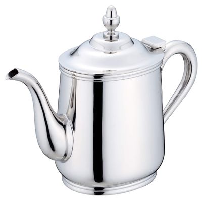 Sanho Sangyo 03024305 Teapot, Silver, For 5 People, B Butch, Obata Teapot