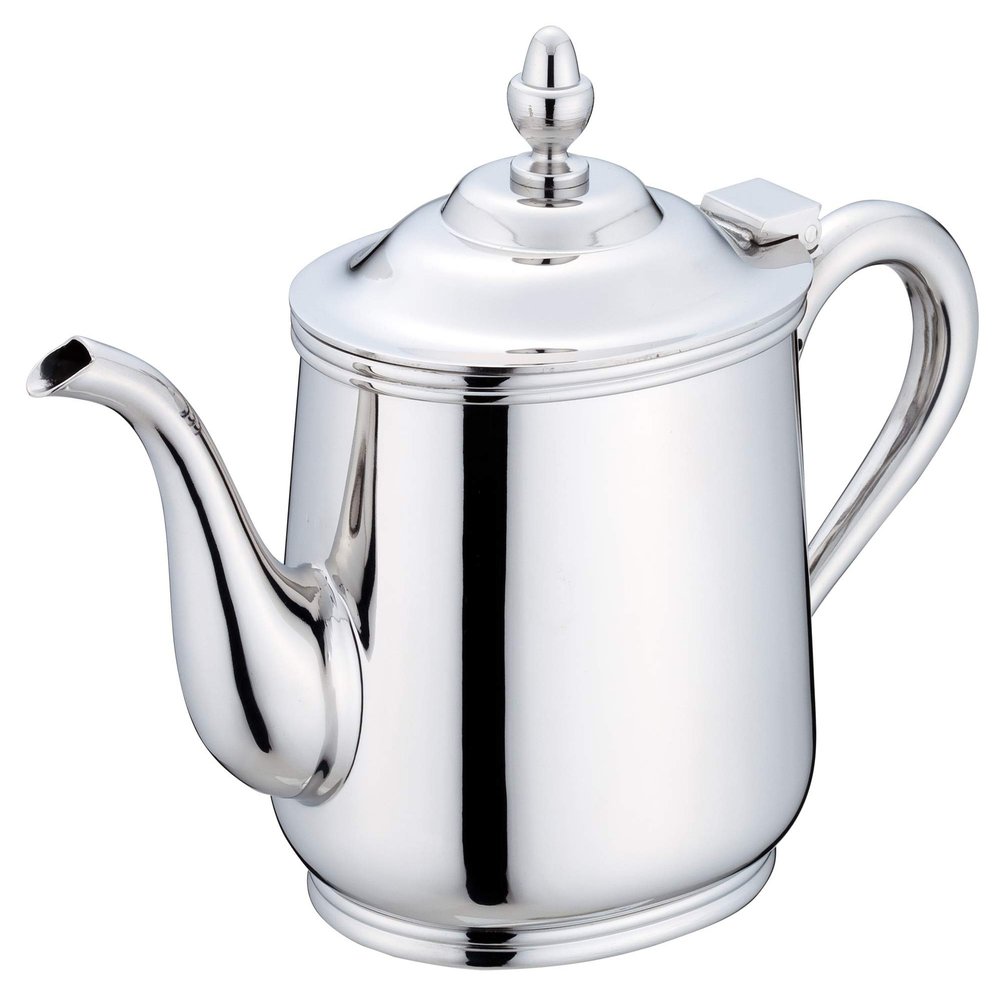 Sanho Sangyo 03024305 Teapot, Silver, For 5 People, B Butch, Obata Teapot