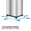 iTouchless 13 Gallon Glide Sensor Trash Can 7 Filters Odor Control System, Automatic Kitchen and Office Garbage Bin, Stainless Steel with Caster Wheels (DZM13CF06) view 2