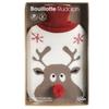 Le Studio Nose Reindeer in hot Water Bottle, White & Red & Brown view 3