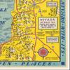 1947 Lake Tahoe and Woolly Nevada Hysterical Pictorial Map Comic Poster Reprint 8793 view 4