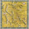 1948 Death Valley National Monument and It's Looking Mighty Low Hysterical Pictorial Map Comic Poster Reprint 6786 view 1