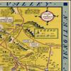 1948 Death Valley National Monument and It's Looking Mighty Low Hysterical Pictorial Map Comic Poster Reprint 6786 view 3