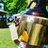Beer Growler 64oz - Blue Pine, Custom Handmade Growler view 1