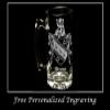Brown English Family Coat of Arms Stein, 27 oz  Personalized Heraldic Engraving view 3